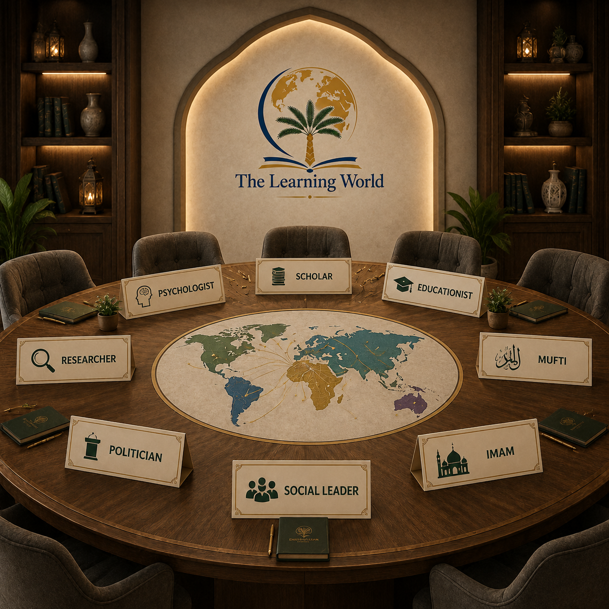 The Learning World council table